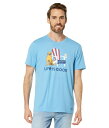 yz CtCYObh Y Vc gbvX American Adirondack Beer Short Sleeve Crusher-Lite Tee Cool Blue