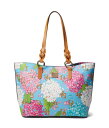 yz h[lCAho[N fB[X nhobO obO Hydrangea Monogram Nelly Tote Blue