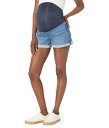 【送料無料】 メイドウェル レディース ハーフパンツ・ショーツ ボトムス Maternity High-Rise Denim Shorts in Coeling Wash Coeling Wash