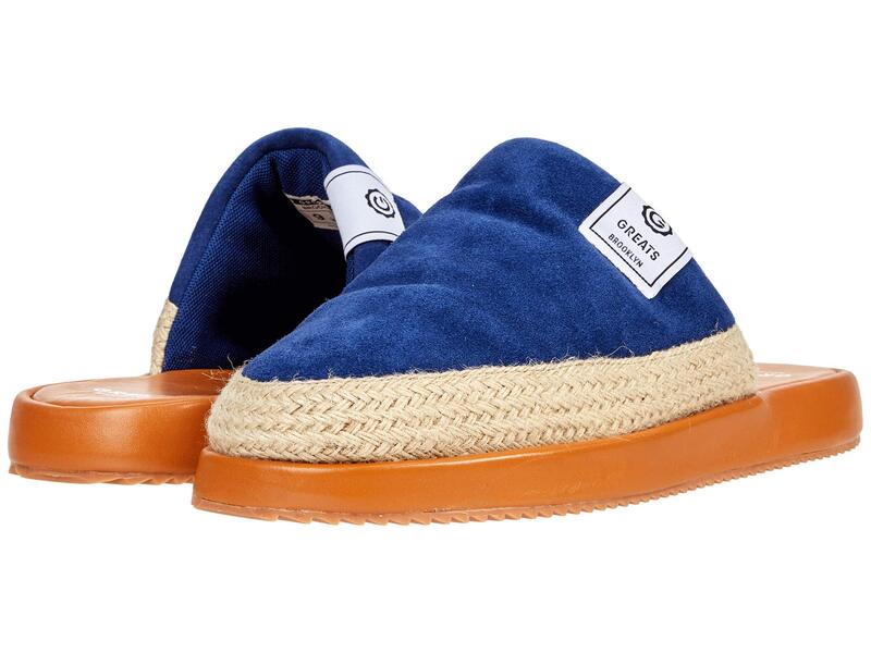 【送料無料】 グレイツ メンズ サンダル シューズ Foster Jute Slipper Navy