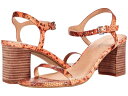 【送料無料】 メイドウェル レディース ヒール シューズ Holly Ankle Strap Snake Embossed Sweet Tulip Multi