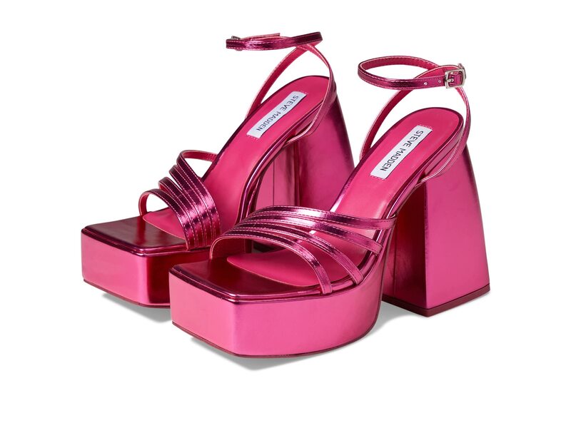 【送料無料】 スティーブ マデン レディース ヒール シューズ Jaylene Heeled Sandal Pink 1