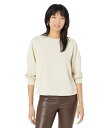 【送料無料】 マンゴ レディース パーカー・スウェット アウター Pique Sweatshirt Light Pastel Brown