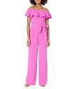 【送料無料】 リリーピュリッツァー レディース ジャンプスーツ トップス Jood Off-the-Shoulder Jumpsuit Wild Fuchsia(4)