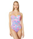 【送料無料】 リリーピュリッツァー レディース 上下セット 水着 Flamenco One-Piece Pink Isle Shell Me Something...