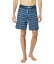 【送料無料】 クイックシルバー メンズ ハーフパンツ・ショーツ 水着 Surfsilk Scallop 19 Boardshorts Midnight Navy