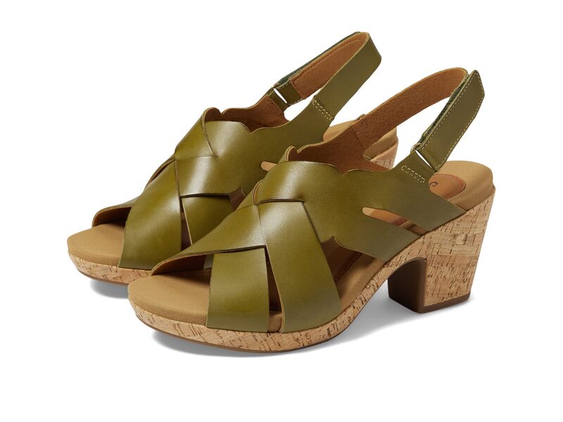 コブ ヒル レディース シューズ ヒール Cobb Hill Alleah Sling Avocado Leather