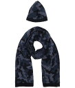 【送料無料】 ベアフットドリームス レディース 帽子 ニットキャップ アクセサリー Cozychic Camo Beanie and Scarf Set Ind...
