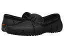 【送料無料】 スウィムス メンズ スリッポン・ローファー シューズ Braided Lace Loafer Driver Black/Graphite