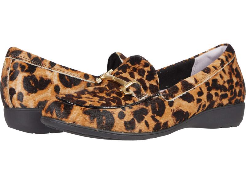 アラヴォン レディース シューズ スリッポン・ローファー Aravon Abbey Loafer Leopard アニマル