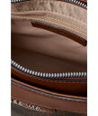 【送料無料】 ナインウェスト レディース ハンドバッグ バッグ Levvy Satchel Brown Logo Multi 3