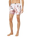 【送料無料】 グッドマンブランド メンズ ハーフパンツ・ショーツ 水着 Printed Swim Shorts White Watercolor Floral