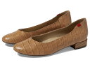 【送料無料】 マークジョセフニューヨーク レディース ヒール シューズ Crosby Flat Camel Croco
