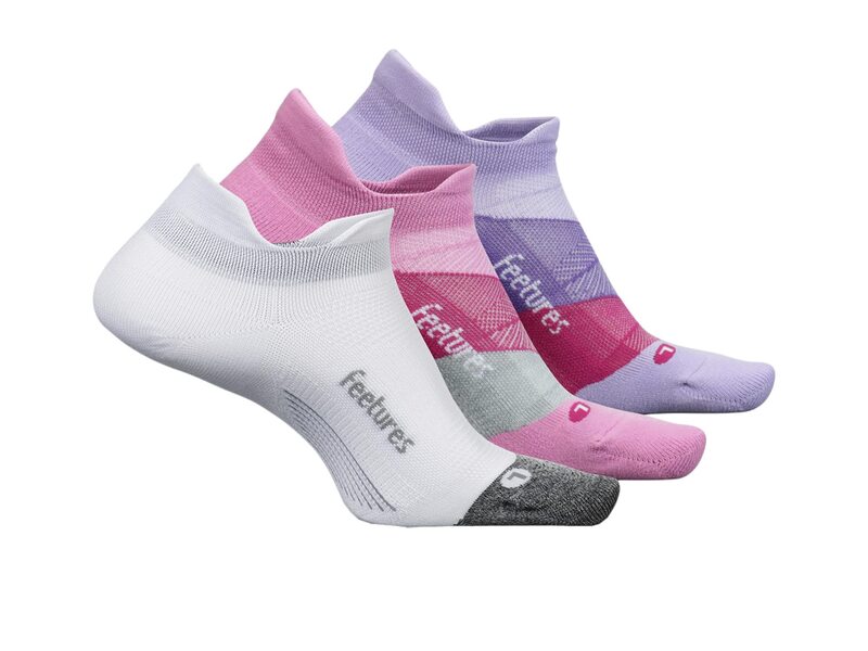 yz tB[`[ fB[X C A_[EFA Elite Ultra Light No Show Tab 3-Pair Pack White/Push-Thru Pink/Lace Up Lavender