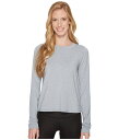 アンダーアーマー レディース シャツ トップス Modal Terry Crew Top Steel Fade Heather/Tonal