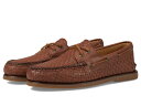 【送料無料】 スペリー メンズ デッキシューズ シューズ Gold Authentic Original 2-Eye Woven Tan