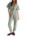 【送料無料】 フリーピープル レディース ジャンプスーツ トップス Marci Jumpsuit Washed Army