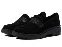 【送料無料】 クラークス レディース スリッポン・ローファー シューズ Calla Ease Black Suede