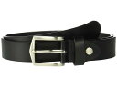 【送料無料】 フローシャイム メンズ ベルト アクセサリー 30 mm Leather Boy's Belt Black