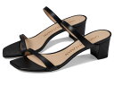 【送料無料】 スチュアート ワイツマン レディース ヒール シューズ Aleena 50 Block Slide Black