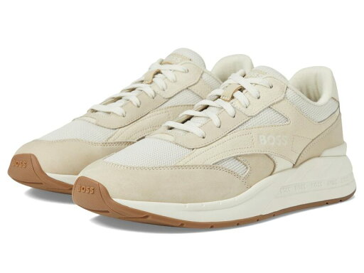 【送料無料】 ボス メンズ スニーカー シューズ Kurt Running Sneaker Light Beige 【送料無料】 ボス メンズ スニーカー シューズ Kurt Running Sneaker Light Beige