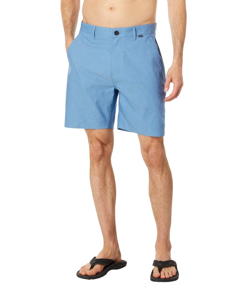 【送料無料】 ハーレー メンズ ハーフパンツ・ショーツ ボトムス H2O-Dri Vapor 19" Chino Shorts Blue Void