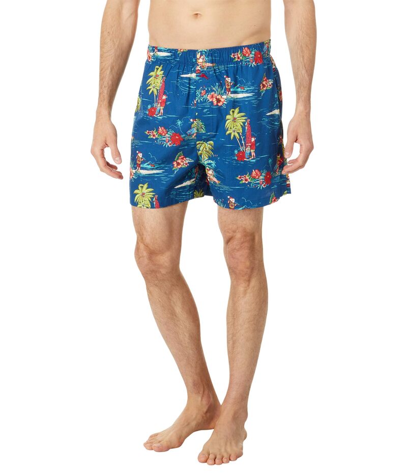 【送料無料】 トッミーバハマ メンズ ボクサーパンツ アンダーウェア Woven Boxer Beach Santa