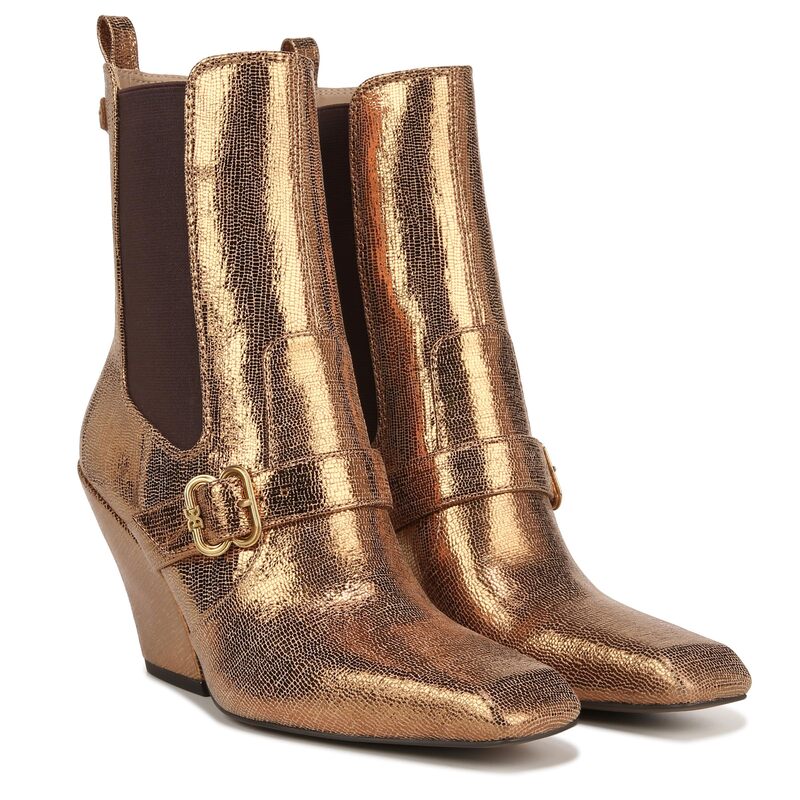 【送料無料】 サムエデルマン レディース ブーツ・レインブーツ シューズ Suzette Deep Gold