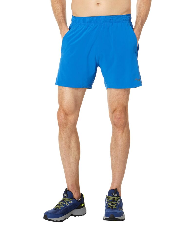 【送料無料】 サッカニー メンズ ハーフパンツ・ショーツ ボトムス Outpace 5" Shorts Superblue