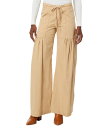 yz GbNXV[uCAC fB[X JWApc {gX Willow Wide-Leg Pants in Stretch Poplin Burlap