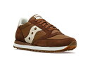 【送料無料】 サッカニー メンズ スニーカー シューズ Jazz Original Brown/Cream