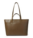yz ChEF fB[X nhobO obO The Zip-Top Essential Tote in Leather Burnt Olive
