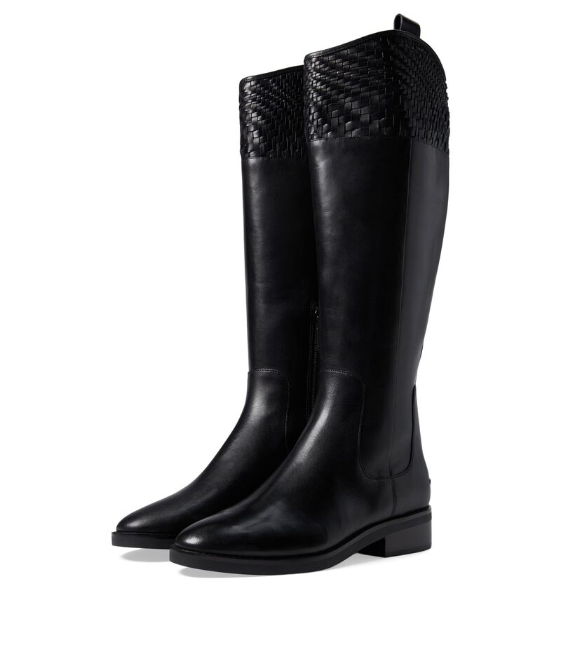 コール ハーン ブーツ レディース 【送料無料】 コールハーン レディース ブーツ・レインブーツ シューズ Hampshire Riding Boot Black Leather/Black Suede