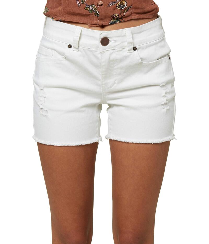 オニール レディース ボトムス ハーフパンツ・ショーツ ショートパンツ O'Neill Cody Shorts White ホワイト