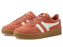 ゴーラ 【送料無料】 ゴラ レディース スニーカー シューズ Grandslam Suede Orange Spice/Off-White/Gum