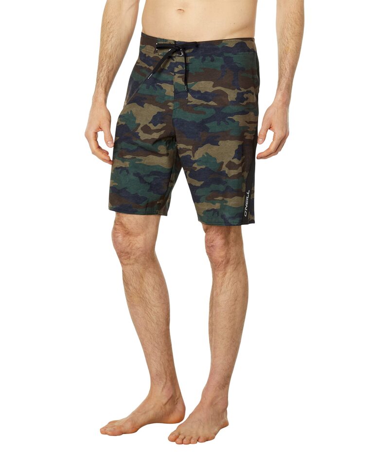 【送料無料】 オニール メンズ ハーフパンツ・ショーツ 水着 Superfreak 20" Boardshorts Camo Print