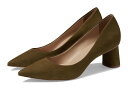 【送料無料】 マッシモマッテエロ レディース ヒール シューズ Daisy Nubuck Block Heel Olive