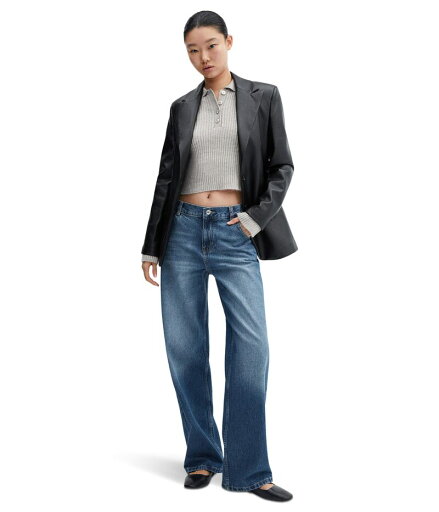 【送料無料】 マンゴ レディース デニムパンツ ジーンズ ボトムス Ines Jeans Dark Denim 【送料無料】 マンゴ レディース デニムパンツ ジーンズ ボトムス Ines Jeans Dark Denim