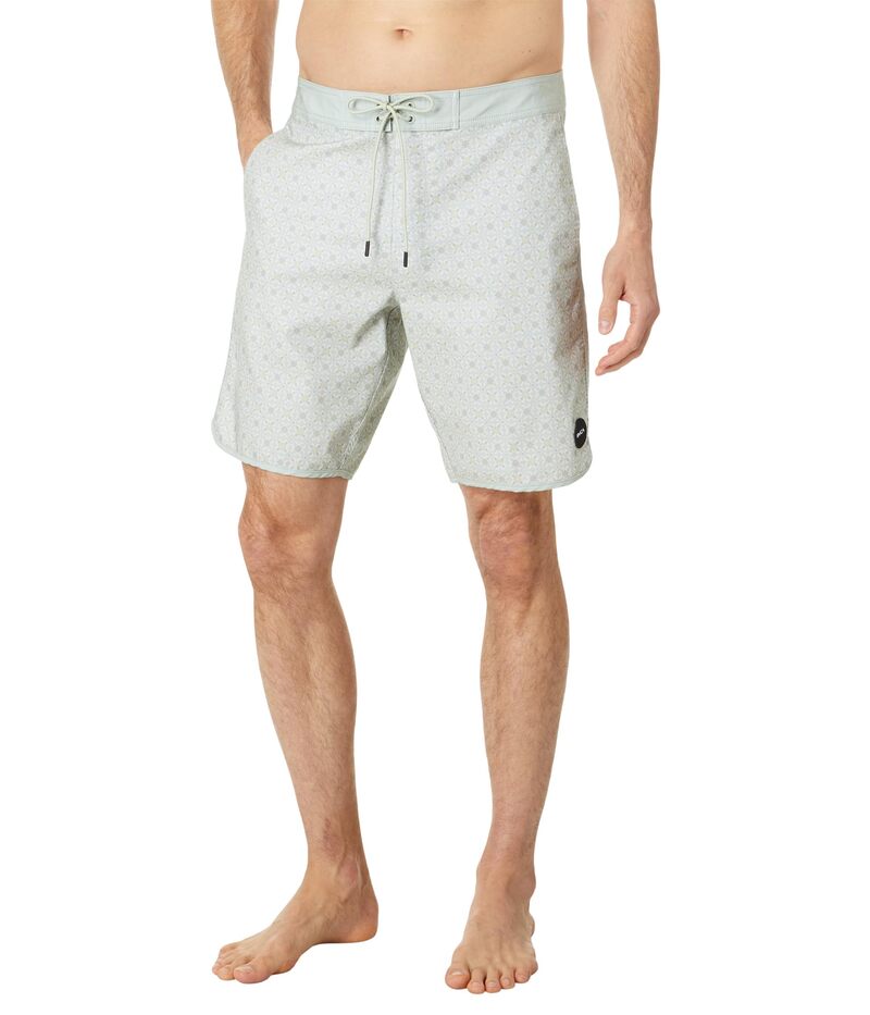 【送料無料】 ルーカ メンズ ハーフパンツ・ショーツ 水着 Arch 19" Trunks Mint