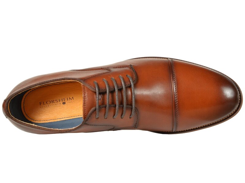 【送料無料】 フローシャイム メンズ オックスフォード シューズ Blaze Cap Toe Oxford Cognac Smooth