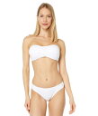 【送料無料】 トッミーバハマ レディース トップのみ 水着 Pearl Twist Bandeau Bra White
