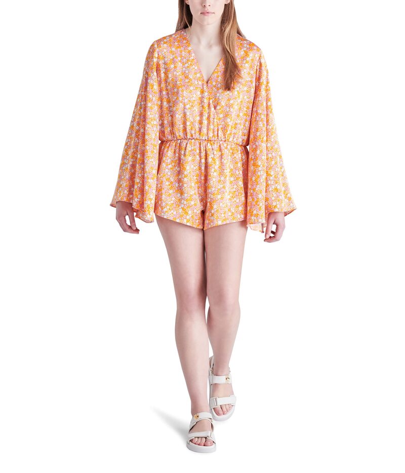 【送料無料】 スティーブ マデン レディース ジャンプスーツ トップス Farrah Romper Orange Blossom