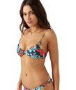 【送料無料】 オニール レディース トップのみ 水着 Reina Tropical Malibu Top Black