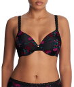 【送料無料】 ナトリ レディース ブラジャー アンダーウェア Pure Luxe Contour Underwire 732080 Black Charm Print