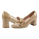 【送料無料】 バンドリーノ レディース ヒール シューズ Lucien Taupe Croco Patent