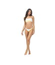 【送料無料】 エルスペース レディース トップのみ 水着 Color-Block Ari Top Cream/Lemon Drop