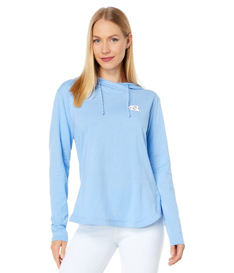 yz RrA fB[X p[J[EXEFbg AE^[ North Carolina Tar Heels Sun Trek Hooded Pullover White Cap