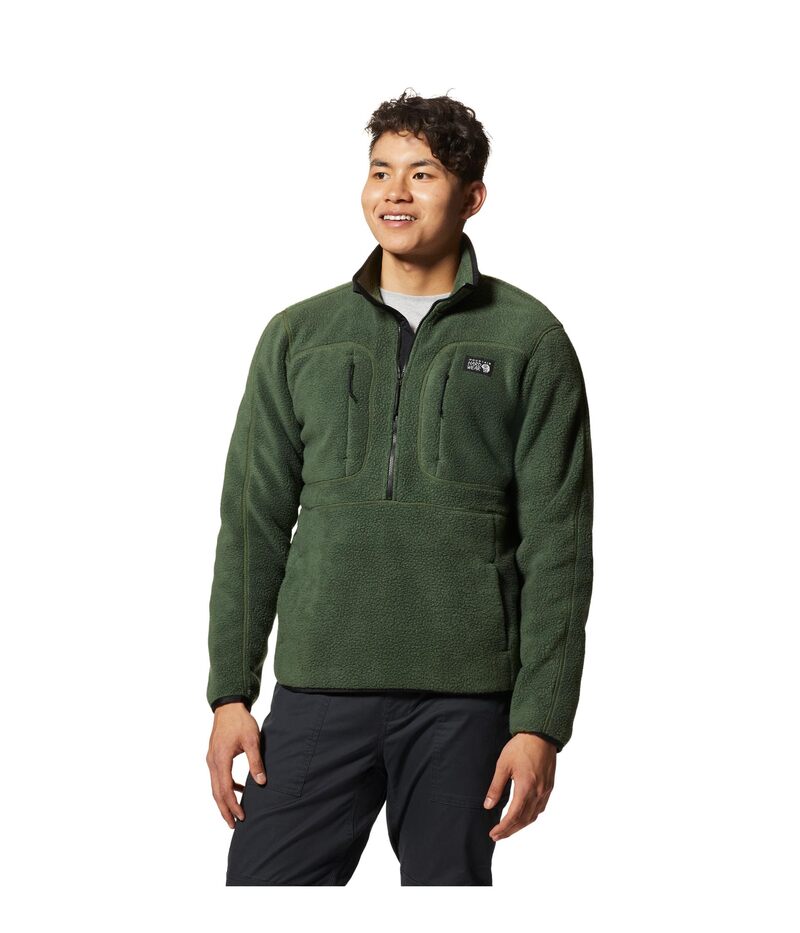 【送料無料】 マウンテンハードウェア メンズ ニット セーター アウター Hicamp Fleece Pullover Surplus Green