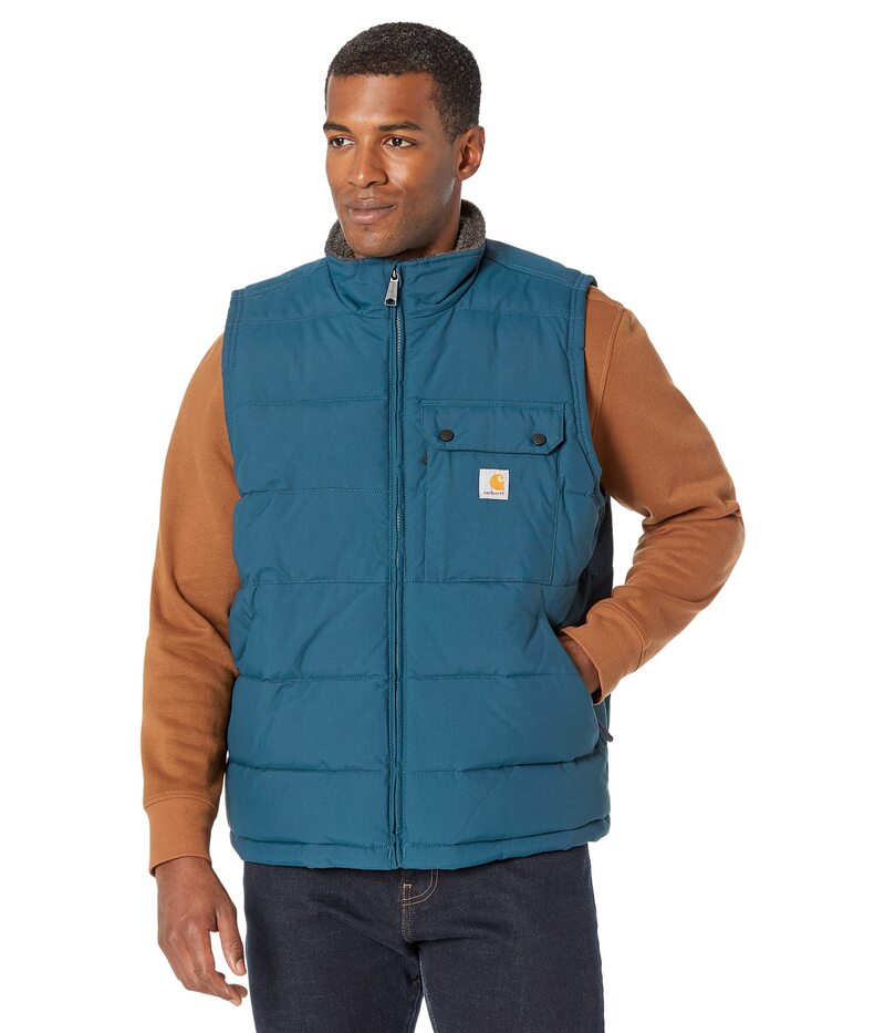 【送料無料】 カーハート メンズ コート アウター Rain DefenderR Loose Fit Midweight Insulated Vest Night Blue