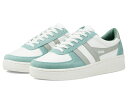 ゴーラ 【送料無料】 ゴラ レディース スニーカー シューズ Grandslam Pure White/Green Mist/Light Grey